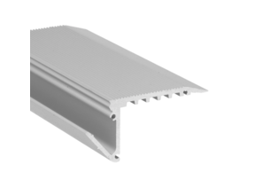 LED Treppenprofil 2m mit Klickabdeckung 58,9x27,5mm für LED Streifen – B12ALU