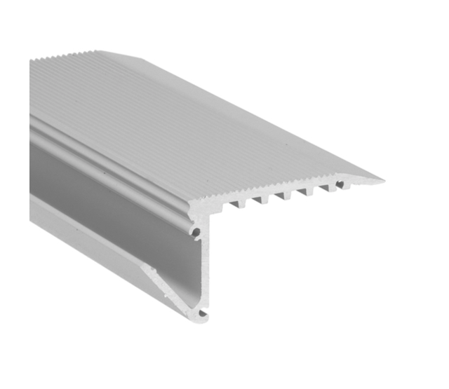 LED-Treppenprofil UP-BOLD12 K - 58,9 × 27,5 mm | inkl. opaler Abdeckung