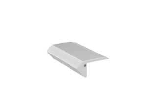LED Treppenprofil B12ALU – 2 m, 58,9 × 27,5 mm, Aluminium | Inkl. Abdeckung Opal