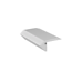 LED-Profile Luksus LED Treppenprofil B12ALU – 2 m, 58,9 × 27,5 mm, Aluminium | Inkl. Abdeckung Opal