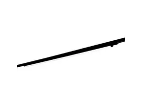 3-Phasen dimmbare lineare LED-Leuchte 100cm schwarz 120° Abstrahlwinkel - LINA110SCHWARZ