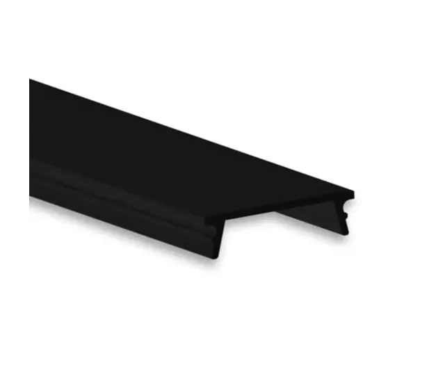 2 Meter schwarze Abdeckung für LED-Streifen statt Standardabdeckung – geeignet für 18ALU, 18WEISS, 18SCHWARZ – präzise Technik nach deutschen Normen 2 Meter schwarze Abdeckung für LED-Streifen statt Standardabdeckung – geeignet für 18ALU, 18WEISS, 18SCHWARZ – präzise Technik nach deutschen Normen