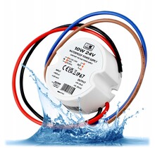 Mini LED-Treiber Netzteil 10 Watt 24 Volt 0,25 Ampere – IP67 wasserdicht – AF1024Y – Wandsteckdose für LED-Streifen – Kompakt & robust