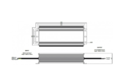 LED Netzteil 200W 24V 8,33A IP67