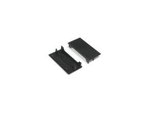 Endkappe XL50 Schwarz für LED-Streifen-Aluminiumprofile – 50 mm, IP20