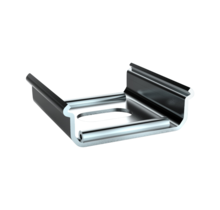 Montageklammer für LED-Aluminiumprofile 302Alu, 302Weiß, 302Schwarz – Universelle Befestigung für LED-Profile, geeignet für 15 mm breite Profile, robuste Halterung aus Metall, einfache Installation