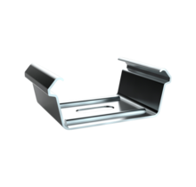 Montageklemmer für LED-Profile XL306ALU, XL306WIT, XL306ZWART – Universelle Befestigung für Aluminium-LED-Profile, geeignet für LED-Streifen, inkl. Schrauben und Dübel, einfache Installation, robuste Halterung für 30x6 mm Profile