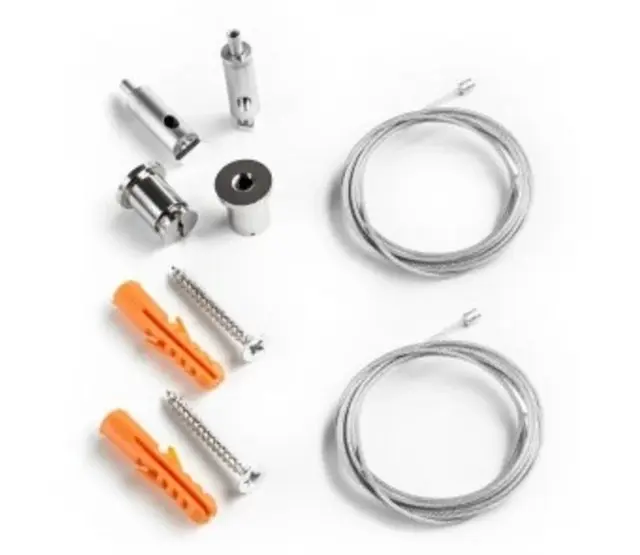 Professionelles Kabelaufhängungssystem für LED-Profile – Kompatibel mit XL304ALU, XL306ALU, XL306WIT, XL08SCHWARZ, XL340ALU, XL340WIT, XL340ZWART – Optimierte Halterungen für LED-Streifen, präzise Montage, robuste Aluminium- und Kunststoffvarianten