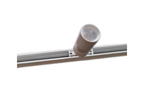 Mini LED Stromschiene quadratische Vitrine Schienenstrahler - MD3 Weiß