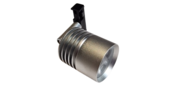 LED Vitrinenspot Feststrahler 3 Watt 2700K Extra Warmweiß, 230V, IP20, Aluminiumgehäuse, 36° Abstrahlwinkel, dimmbar, silber LED Vitrinenspot Feststrahler 3 Watt 2700K Extra Warmweiß, 230V, IP20, Aluminiumgehäuse, 36° Abstrahlwinkel, dimmbar, silber
