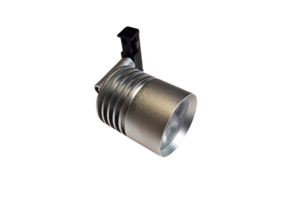 LED Vitrinen Spot Fixiert 3W 2700K Extra Warmweiß Silber