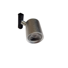 LED Vitrinebeleuchtung 2W 2700K - Extra Warmweiß - Fixiert - Silber