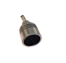 LED Vitrinenspot Show-Typ Schienenspot Fest Warmweiß (3000K) – Silber, 10W, 36° Abstrahlwinkel, 806lm, IP20, für Akzentbeleuchtung in Museen, Galerien und Geschäften