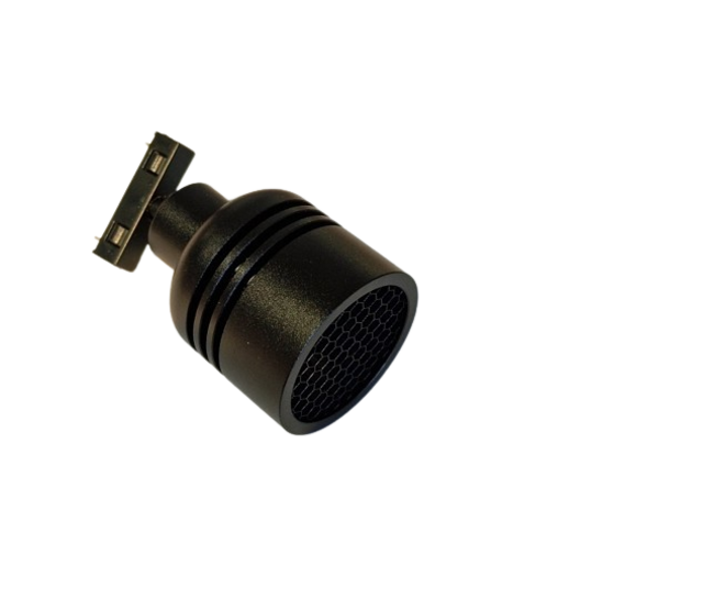 LED Vitrinenspot Show-Typ Schienenspot Fest Warmweiß 3000K, Schwarz – 10W, 36°, IP20, 230V, dimmbar, für Akzentbeleuchtung in Geschäften und Ausstellungen LED Vitrinenspot Show-Typ Schienenspot Fest Warmweiß 3000K, Schwarz – 10W, 36°, IP20, 230V, dimmbar, für Akzentbeleuchtung in Geschäften und Ausstellungen