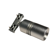 LED Vitrinenstrahler Schienenstrahler Röhre Warmweiß Silber