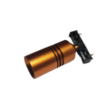 LED Vitrinenstrahler Schienenstrahler Röhrenform Warmweiß Braun-Gold