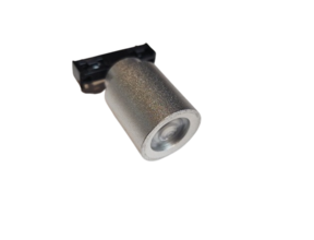 LED Vitrinenstrahler Schienenstrahler ZOOM Warmweiß Silber