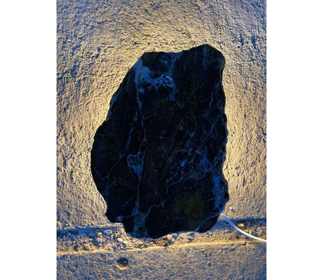 Versteinerte Holz Stehleuchte – Dual White LED – 2700K bis 6500K