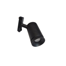 LED Vitrinenstrahler 3W 2700K extra warmweiß Schienenstrahler ZOOM - Schwarz