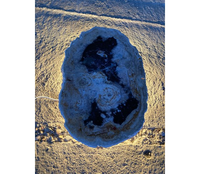 Versteinertes Holz Designlampe mit Dual-White LED-Technik - 2700K (Warmweiß) & 6500K (Tageslichtweiß) - Modell #104 - Energieeffiziente Beleuchtung für stilvolle Innenräume Versteinertes Holz Designlampe mit Dual-White LED-Technik - 2700K (Warmweiß) & 6500K (Tageslichtweiß) - Modell #104 - Energieeffiziente Beleuchtung für stilvolle Innenräume