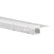 Biegbares LED Trockenbauprofil STUC360 – 1,5 m, 52,39 × 11 mm | Zum Einputzen in Kurven & Rundungen
