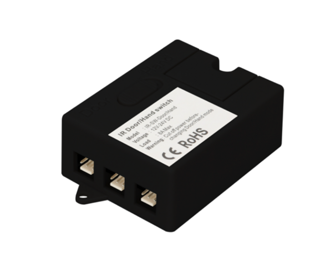 LED Tür- und Handcontroller mit 1 LED-Sensor (Sensor1213) – Automatische Türöffnung, 12V/24V – Präzise Steuerung für LED-Streifen, Schwarz, DE-konform