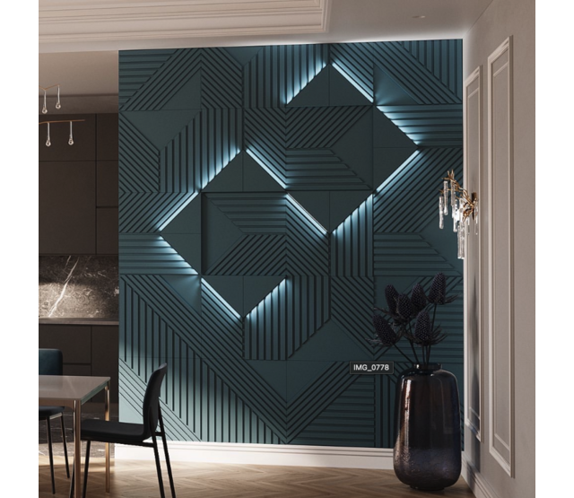 3D LED Wandpaneel Imperial LED – Maßgeschneiderte LED-Wandgestaltung