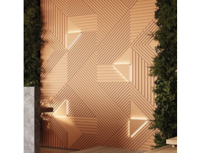 3D LED-Wandpaneel – Imperial LED mit energieeffizienten LED-Streifen