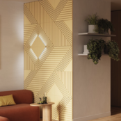 3D LED-Wandpaneel – Imperial LED: Modernes Design mit RGB-LED-Streifen, 60x60 cm, 24V, dimmbar, IP20, energieeffizient, für Wohn- und Geschäftsräume, inkl. Montagezubehör 3D LED-Wandpaneel – Imperial LED: Modernes Design mit RGB-LED-Streifen, 60x60 cm, 24V, dimmbar, IP20, energieeffizient, für Wohn- und Geschäftsräume, inkl. Montagezubehör