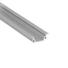 LED Einbauprofil mit Abdeckung 24x7mm – 208ALU für LED Streifen