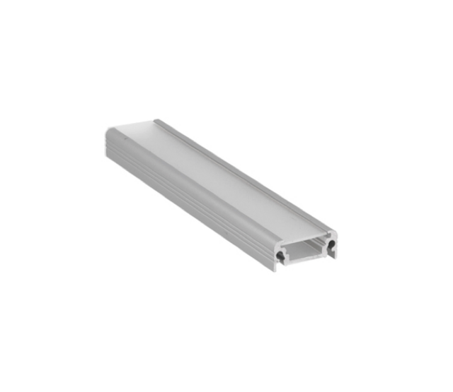 LED-Aluminiumprofil 4 Meter mit Diffusorabdeckung 24 mm x 9 mm - 210ALU für LED-Streifen, hochwertige Montage für indirekte Beleuchtung, präzise Maße (LxBxH), optimale Wärmeableitung, inkl. Montagezubehör LED-Aluminiumprofil 4 Meter mit Diffusorabdeckung 24 mm x 9 mm - 210ALU für LED-Streifen, hochwertige Montage für indirekte Beleuchtung, präzise Maße (LxBxH), optimale Wärmeableitung, inkl. Montagezubehör