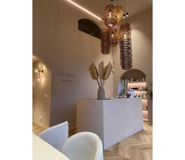 LED Streifen 3000K Warmweiß, 8W, 800LM, 320LED/m, IP20, 24V DC, CRI90, 5m – Energieeffizienter COB LED Streifen für gemütliche Beleuchtung