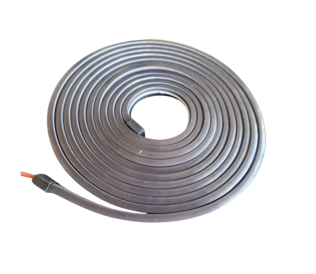 Schwarzer Mini Neon Flex LED Streifen 24V, 2700K extra warmweiß, 12W, 980LM, 4x8mm, IP65, 3 Meter – Energieeffiziente Beleuchtung für Innen- und Außenbereich Schwarzer Mini Neon Flex LED Streifen 24V, 2700K extra warmweiß, 12W, 980LM, 4x8mm, IP65, 3 Meter – Energieeffiziente Beleuchtung für Innen- und Außenbereich