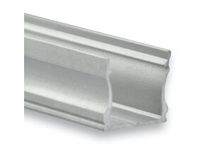 LED Aluminiumprofil 17x15,2 mm mit Abdeckung – Typ 06ALU, für LED Streifen bis 14,74 mm