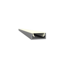 15 mm × 6,69 mm Aluminium-LED-Profil mit Abdeckung für LED-Streifen – A1 Silber. Präzise Montage, optimale Wärmeableitung, hochwertiges Aluminium. Passend für 10 mm breite LED-Bänder, ideal für Beleuchtungsprojekte.