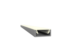 LED Alu-Profil 15mm x 6,69mm mit Abdeckung für LED Streifen - 301ALU