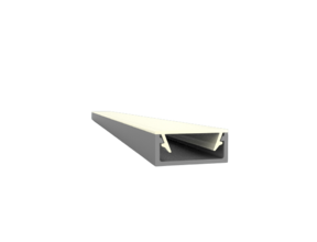 LED Alu-Profil 15mm x 6,69mm mit Abdeckung für LED Streifen - 301ALU