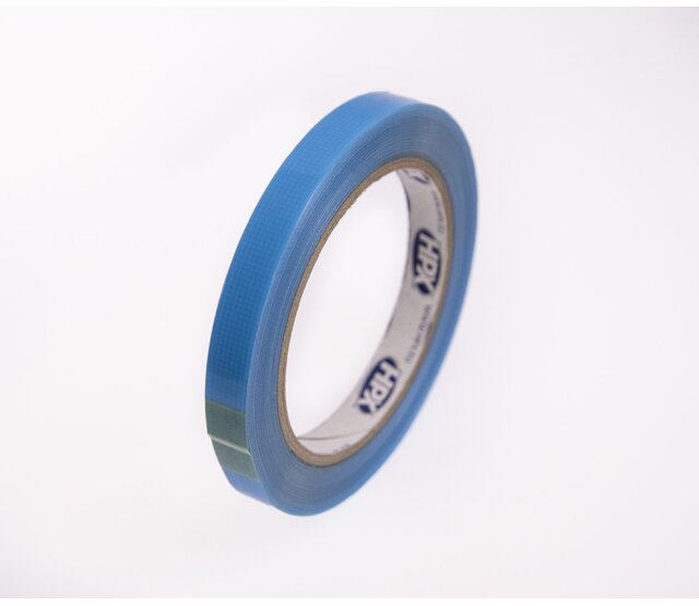 Doppelseitiges LED Profil-Klebeband 12 mm × 25 m – Blau | Ungeteilte Profi-Rolle