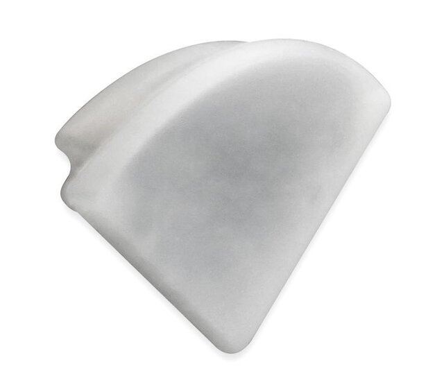 Endkappe ohne Kabeldurchführung C10POLY für LED-Streifen – IP20, 10 mm Breite, passend für Aluminiumprofile, einfache Montage, hochwertiges Polycarbonat, ideal für Innenbeleuchtung