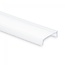 Einzelne LED-Profil-Abdeckung LED Gigant 80 m Opal LED-Profilabdeckung für 304, 318, 323, Stuc300, Stuc400, T3H Homam, T3 Deneb – Diffusor für Decken- und Wandmontage
