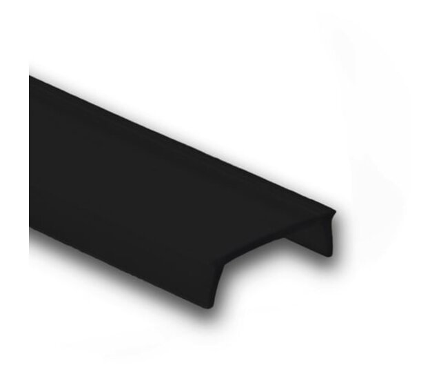 80 Meter LED-Profilabdeckung schwarz – Für LED-Streifen 304, 318, 323, Stuc300, Stuc400, Gips300, Gips400 – Präzise Montage für Decken- und Wandinstallation