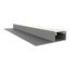 Harmony Profiles LED-Trockenbauprofil mit opaler Klickabdeckung, 50,14 mm x 14,09 mm – T3H Homam | LED-Streifen-Einbauprofil für Gipskartonplatten, präzise Maße nach DIN-Norm, inklusive opaker Abdeckung für gleichmäßige Lichtverteilung
