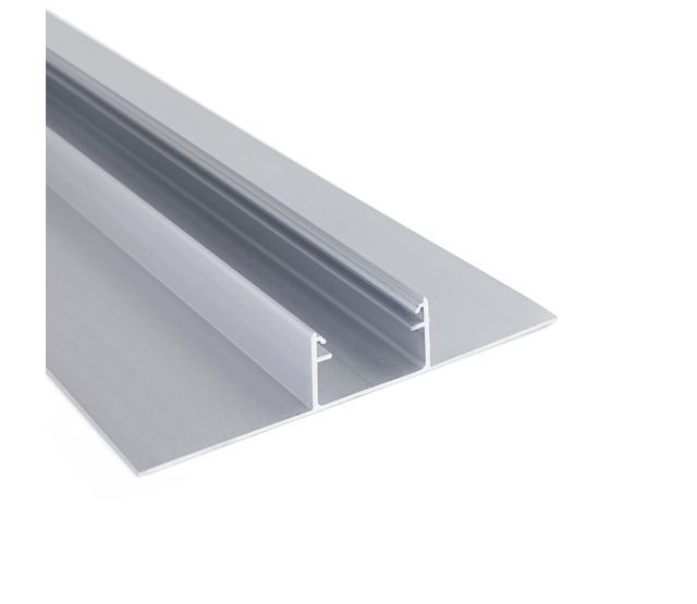 LED-Trockenbauprofil mit opaler Abdeckung, 78 mm x 14,09 mm, GIPS400 – LED-Streifen-Einbauprofil für indirekte Beleuchtung, präzise Kanten, optimale Lichtverteilung, ideal für moderne Raumgestaltung LED-Trockenbauprofil mit opaler Abdeckung, 78 mm x 14,09 mm, GIPS400 – LED-Streifen-Einbauprofil für indirekte Beleuchtung, präzise Kanten, optimale Lichtverteilung, ideal für moderne Raumgestaltung