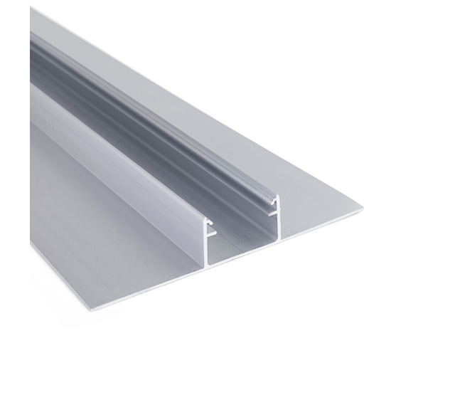 LED Trockenbauprofil T3 Deneb – 78 × 14,09 mm, mit opaler Klick-Abdeckung | Premium-breite Variante für markante Lichtbahnen