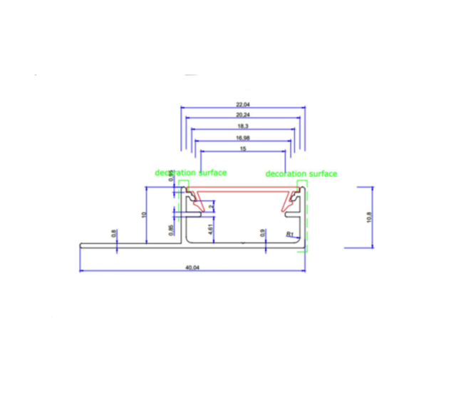LED-Streifen-Einbauprofil mit Stuckabdeckung 40mm x 10,8mm – STUC300 | Aluminiumprofil für LED-Beleuchtung, inkl. Diffusor, 40 mm breit, 10,8 mm hoch, für moderne Lichtlösungen LED-Streifen-Einbauprofil mit Stuckabdeckung 40mm x 10,8mm – STUC300 | Aluminiumprofil für LED-Beleuchtung, inkl. Diffusor, 40 mm breit, 10,8 mm hoch, für moderne Lichtlösungen