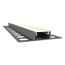 Harmony Profiles LED Fliesenprofil STUC400 – 58,04 × 10,8 mm, mit Abdeckung | Für LED Streifen bis 15 mm