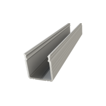 LED Alu Profil 2m mit Abdeckung – 16x16mm – für LED Streifen – 402ALU
