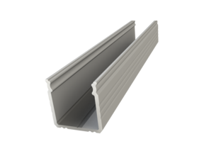 LED Alu Profil 2m mit Abdeckung – 16x16mm – für LED Streifen – 402ALU