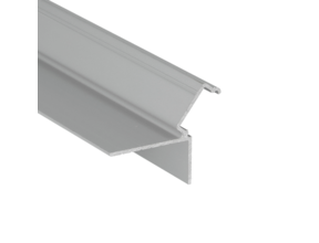 LED Gipskarton-Deckenprofil mit opaler Klickabdeckung 35,20 x 28,60 mm - PLAFOND12DOWN