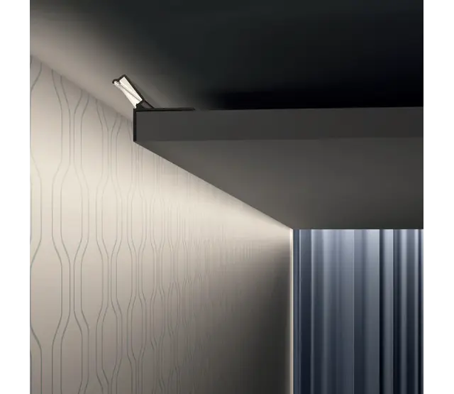 LED-Deckenleuchte für Gipskartonplatten mit Opal-Klickabdeckung, 35,20 mm x 28,60 mm, dimmbar, inkl. LED-Streifen, Einbauleuchte für moderne Raumbeleuchtung - PLAFOND12DOWN LED-Deckenleuchte für Gipskartonplatten mit Opal-Klickabdeckung, 35,20 mm x 28,60 mm, dimmbar, inkl. LED-Streifen, Einbauleuchte für moderne Raumbeleuchtung - PLAFOND12DOWN